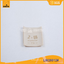 Ropa de alta calidad tejida etiqueta LW20012